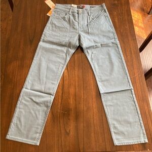 NWT Men’s Dockers Pants Blue Jeans Denim Straight Fit 30 x 30